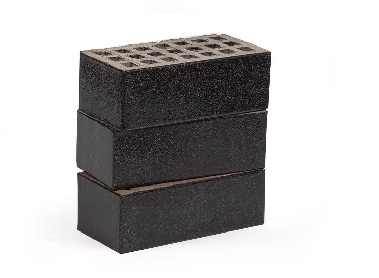 Декоративный пустотелый кирпич «Темная туманность» 1,4НФ